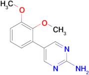 5-(2,3-Dimethoxyphenyl)pyrimidin-2-amine