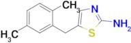 5-(2,5-Dimethylbenzyl)thiazol-2-amine