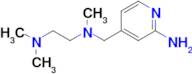 n1-((2-Aminopyridin-4-yl)methyl)-n1,n2,n2-trimethylethane-1,2-diamine