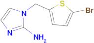 1-((5-Bromothiophen-2-yl)methyl)-1h-imidazol-2-amine