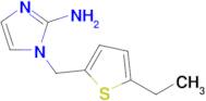 1-((5-Ethylthiophen-2-yl)methyl)-1h-imidazol-2-amine