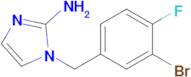 1-(3-Bromo-4-fluorobenzyl)-1h-imidazol-2-amine