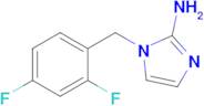 1-(2,4-Difluorobenzyl)-1h-imidazol-2-amine