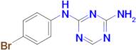 n2-(4-Bromophenyl)-1,3,5-triazine-2,4-diamine