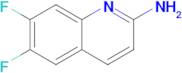 6,7-Difluoroquinolin-2-amine