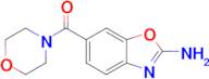 (2-Aminobenzo[d]oxazol-6-yl)(morpholino)methanone