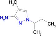 1-(Sec-butyl)-4-methyl-1h-pyrazol-3-amine