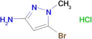 5-Bromo-1-methyl-1h-pyrazol-3-amine hydrochloride