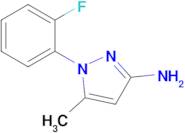 1-(2-Fluorophenyl)-5-methyl-1h-pyrazol-3-amine