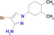 4-Bromo-1-(3,4-dimethylcyclohexyl)-1h-pyrazol-3-amine