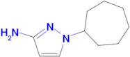 1-Cycloheptyl-1h-pyrazol-3-amine