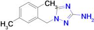 1-(2,5-Dimethylbenzyl)-1h-1,2,4-triazol-3-amine