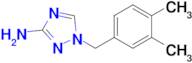 1-(3,4-Dimethylbenzyl)-1h-1,2,4-triazol-3-amine