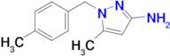 5-Methyl-1-(4-methylbenzyl)-1h-pyrazol-3-amine