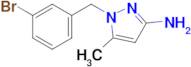 1-(3-Bromobenzyl)-5-methyl-1h-pyrazol-3-amine