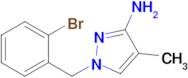 1-(2-Bromobenzyl)-4-methyl-1h-pyrazol-3-amine