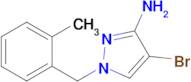 4-Bromo-1-(2-methylbenzyl)-1h-pyrazol-3-amine