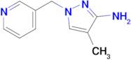 4-Methyl-1-(pyridin-3-ylmethyl)-1h-pyrazol-3-amine