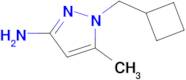 1-(Cyclobutylmethyl)-5-methyl-1h-pyrazol-3-amine