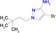 4-Bromo-1-(3,3-dimethylbutyl)-1h-pyrazol-3-amine