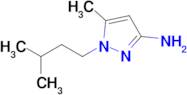 1-Isopentyl-5-methyl-1h-pyrazol-3-amine