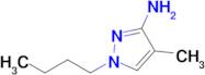 1-Butyl-4-methyl-1h-pyrazol-3-amine