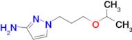 1-(3-Isopropoxypropyl)-1h-pyrazol-3-amine