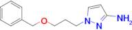 1-(3-(Benzyloxy)propyl)-1h-pyrazol-3-amine