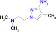 1-(2-(Dimethylamino)ethyl)-4-methyl-1h-pyrazol-3-amine