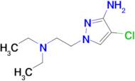 4-Chloro-1-(2-(diethylamino)ethyl)-1h-pyrazol-3-amine