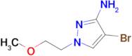 4-Bromo-1-(2-methoxyethyl)-1h-pyrazol-3-amine