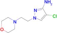 4-Chloro-1-(2-morpholinoethyl)-1h-pyrazol-3-amine