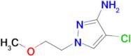 4-Chloro-1-(2-methoxyethyl)-1h-pyrazol-3-amine