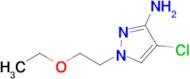 4-Chloro-1-(2-ethoxyethyl)-1h-pyrazol-3-amine