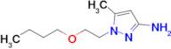 1-(2-Butoxyethyl)-5-methyl-1h-pyrazol-3-amine