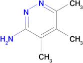 4,5,6-Trimethylpyridazin-3-amine