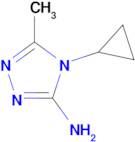 4-Cyclopropyl-5-methyl-4h-1,2,4-triazol-3-amine