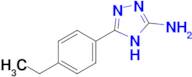 5-(4-Ethylphenyl)-4h-1,2,4-triazol-3-amine