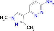 6-(1,3-Dimethyl-1h-pyrazol-4-yl)pyridazin-3-amine