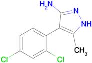 4-(2,4-Dichlorophenyl)-5-methyl-1h-pyrazol-3-amine