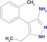 5-Ethyl-4-(o-tolyl)-1h-pyrazol-3-amine