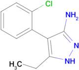 4-(2-Chlorophenyl)-5-ethyl-1h-pyrazol-3-amine