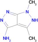 4,6-dimethyl-5H,6H-pyrazolo[3,4-c][1,2]diazol-3-amine