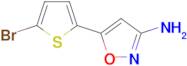 5-(5-Bromothiophen-2-yl)isoxazol-3-amine