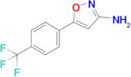 5-(4-(Trifluoromethyl)phenyl)isoxazol-3-amine