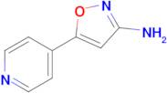 5-(Pyridin-4-yl)isoxazol-3-amine