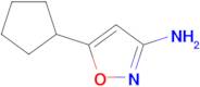 5-Cyclopentylisoxazol-3-amine