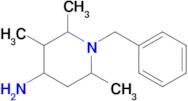 1-Benzyl-2,3,6-trimethylpiperidin-4-amine