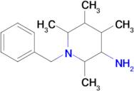 1-Benzyl-2,4,5,6-tetramethylpiperidin-3-amine