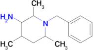 1-Benzyl-2,4,6-trimethylpiperidin-3-amine